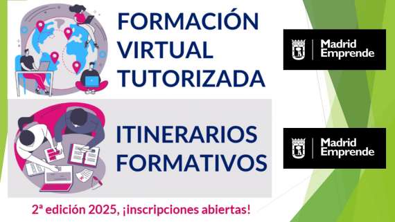 Inscríbete en las sesiones formativas gratuitas de Madrid Emprende